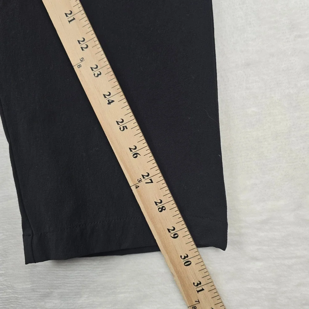 Alo Yoga Mens Co-Op Cropped Tech Trouser Black M5134R Tapered Pants Size Large